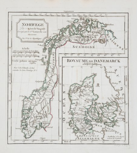 Norwege Par Robert de Vaugondy