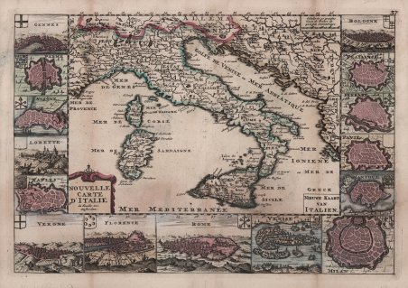 Nouvelle Carte d'Italie