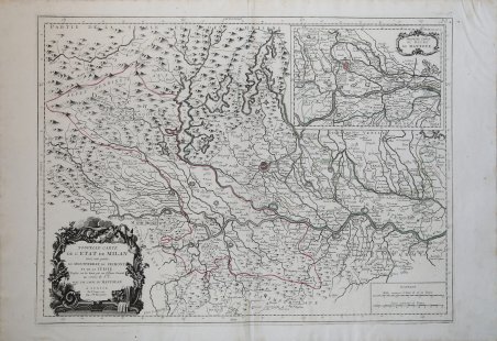 Nouvelle Carte de l'Etat de Milan avec une partie du …