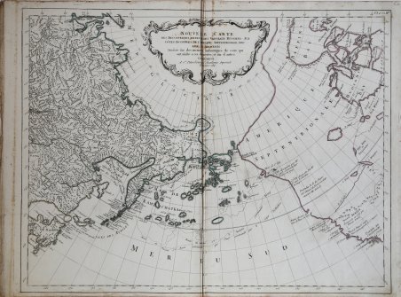 Nouvelle Carte Des Decouvertes Faites par Des Vaisseaux Russiens Aux …