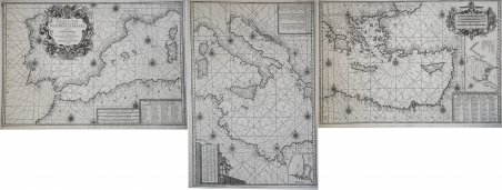 Nouvelle Carte Generalle de la Mer Mediterranée Dediée a Monseigneur …