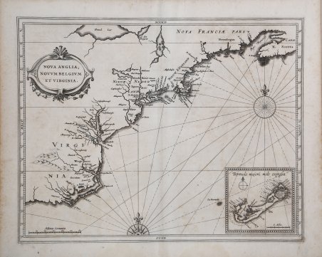 Nova Anglia, Novum Belgium et Virginia