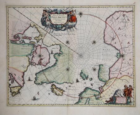 Nova et Accurata Poli Artici et Terrarum Circum Iacentium Descriptio
