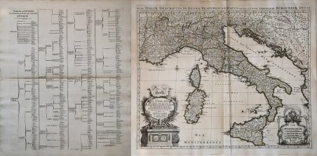 Nova Italiae Descriptio In Regna Respublicas et Status Divisae ad …