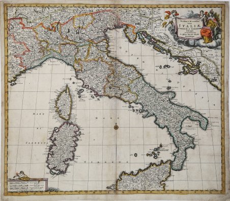 Novissima et Accuratissima totius Italiae Corsicae et Sardiniae Descriptio
