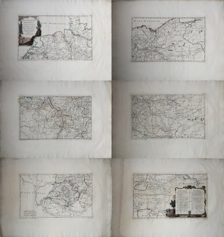 Novus Prospectus Geographicus cursuum publicorum aliorumque itinerum per Germaniam adusque …