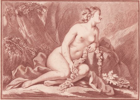 Nudo femminile seduto