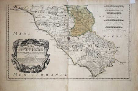 Nuova Carta Geografica dello Stato Ecclesiastico