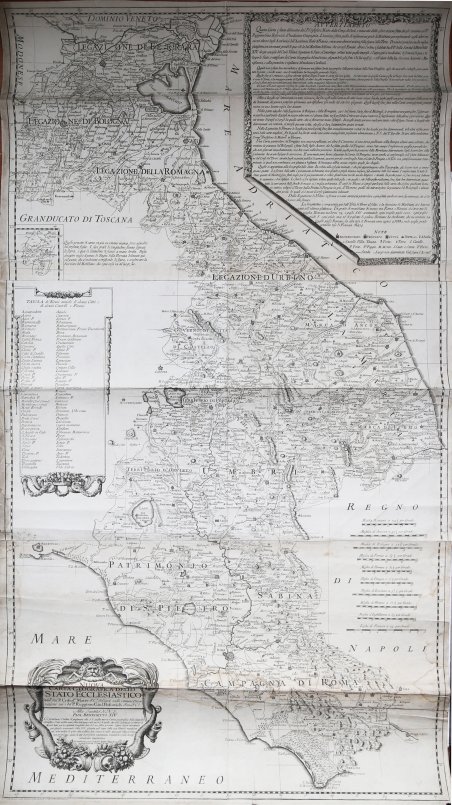 Nuova Carta Geografica dello Stato Ecclesiastico