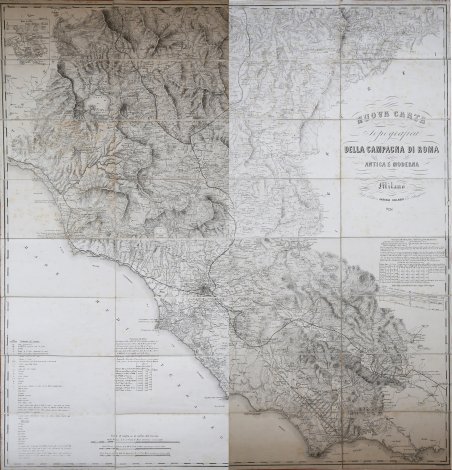 Nuova Carta Topografica della Campagna di Roma Antica e Moderna