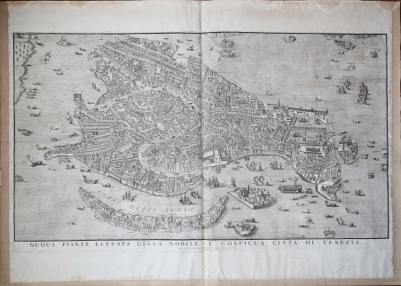 Nuova Pianta Elevata della Nobile e Cospicua Citta di Venezia