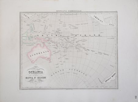 Oceania Mappa d'Insieme