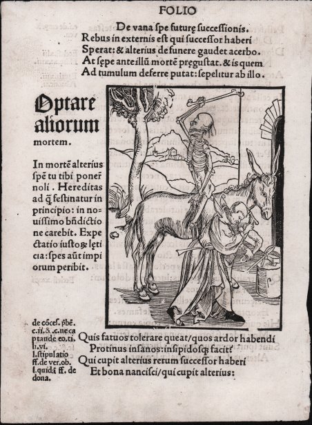 Optare aliorum mortem (Nave dei folli)