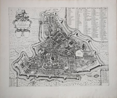 Padoue ou Padua. Ville Capitale duPadouan aux Venetiens