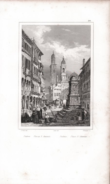 Padova. Piazza S. Antonio