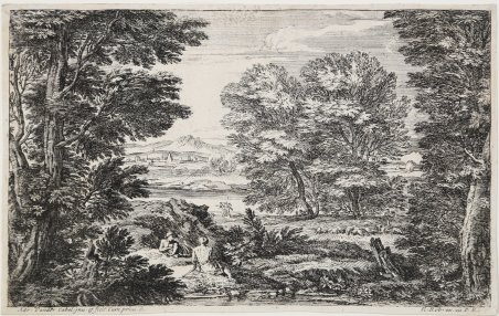 Paesaggio con pastori