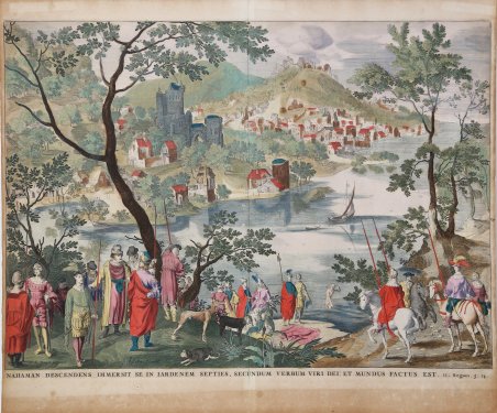 Paesaggio in riva al fiume