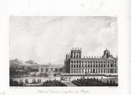 Palais de Caserte à cinque lieues de Naples