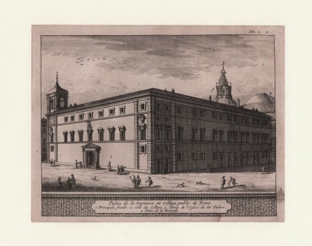 Palais de la Sapience, et College public de Rome