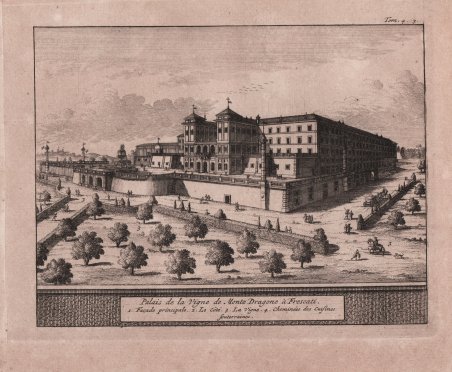 Palais de la Vigne de Monte Dragone à Frescati