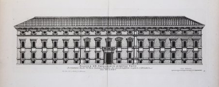 Palatium DD. Cornariorum ad Fontem Trivii Architettura Iacobi del Duca …