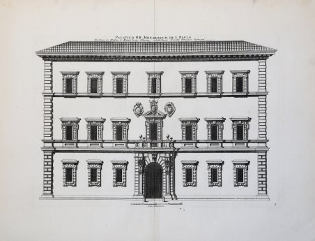 Palatium RR. Monachorum de S. Paulo, Positum in Platea S. …