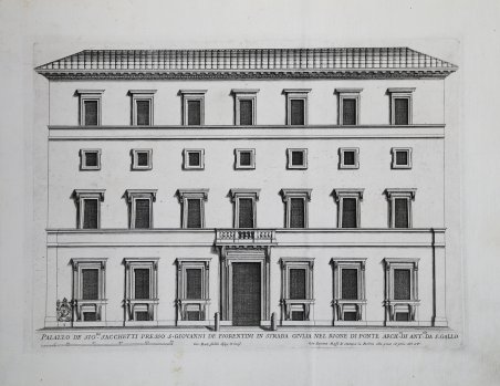 Palazzo de Sig.ri Sacchetti presso S. Giovanni de Fiorentini in …