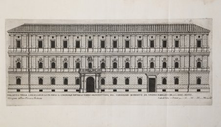 Palazzo della Cancelleria lo fece fare il cardinale Raffaele Riario …