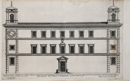 Palazzo della Sapienza, et Studio ri Roma rinovato da Gregorio …