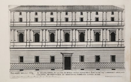 Palazzo delli Re d'Inghilterra su' la via di Borgno Nuovo …
