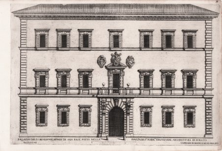 Palazzo delli Reverendi Monici di San Paol posto nella piazza …