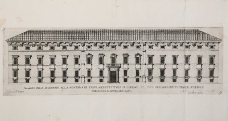 Palazzo delli SS. Cornari alla Fontana di Trevi architettura di …