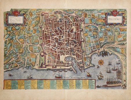 Panormus Corona regis et urbium Sicularum maxima emporium celebratissimum