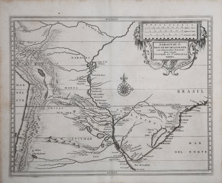 Paraguay ò Prov. de Rio de La Plata: cum adiacentibus …