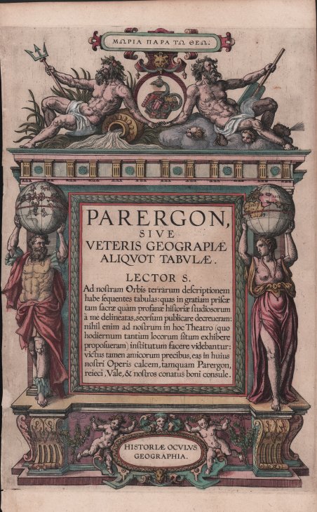Parergon, Sive Veteris Geograpiae Aliquot Tabulae