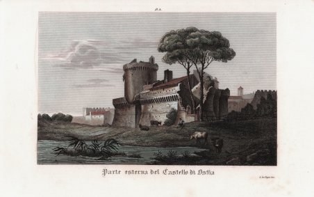 Parte esterna del Castello di Ostia | Immagine Gallery 2