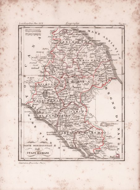 Parte Meridionale degli Stati Romani