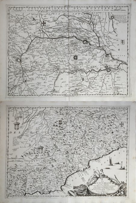 Parte Settentrionale del Monferrato. / Il Monferrato.