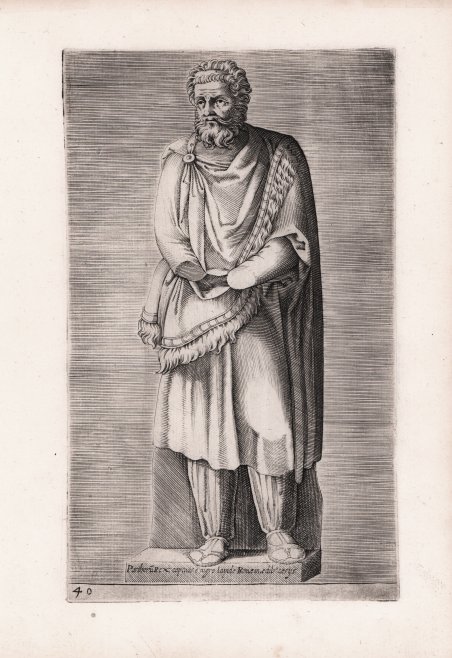 Parthorum Rex (statua di re barbabo prigioniero)