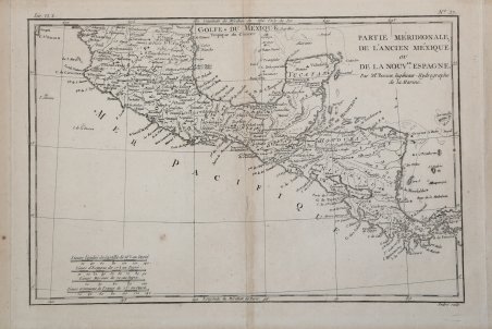 Partie Meridionale de l'Ancien Mexique ou de la Nouv.le Espagne