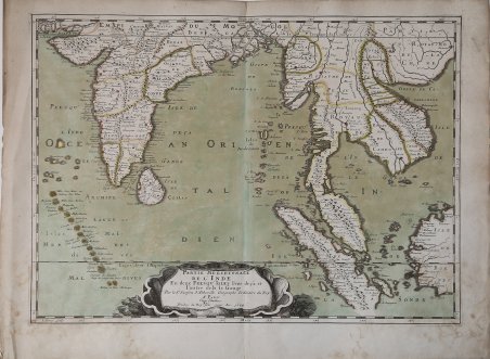 Partie Meridionale de l'Inde En deux Presqu'Isles l'une decà et …