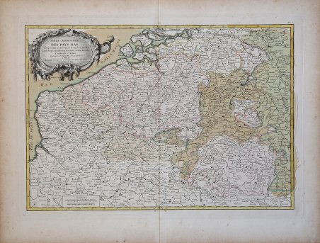 Partie Meridionale Des Pays Bas, Comprenant les Provinces de Brabant, …