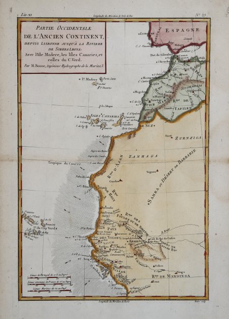 Partie Occidentale de l'Ancien Continent, Depuis Lisbonne Jasqu'à la Riviere …