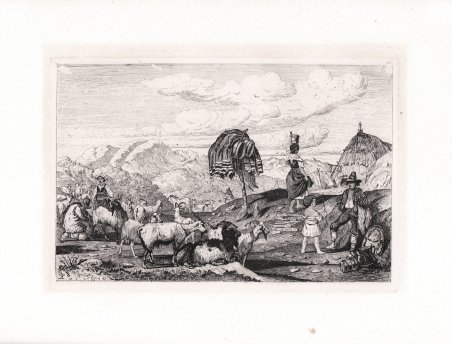 Pastori sui monti, vicino Civitella