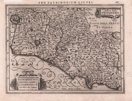 Patrimonio di S. Pietro, Sabina et Campagna di Roma olim …