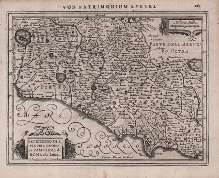 Patrimonio di S. Pietro, Sabina et Campagna di Roma olim …