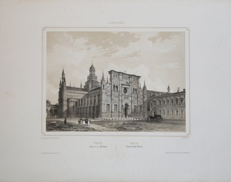 Pavie Facade de la Chartreuse/Pavia facciata della Certosa