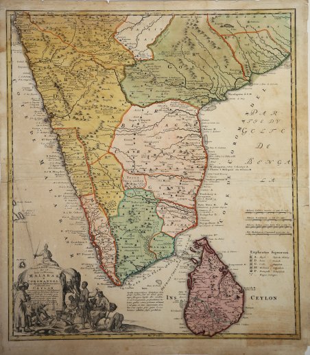 Peninsula Indiae citra Gangem hoc est Orae celeberrimae Malabar & …