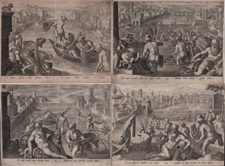 Pesche nell'Arno a Firenze