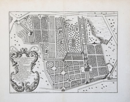 Pianta del Giardino del Eccel.mo Signor Principe Borghese fuori di …